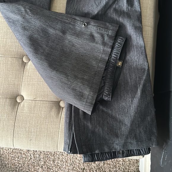 Empyre Black Denim Snowboarding Ski Pants Women’s Sz M - Picture 5 of 11